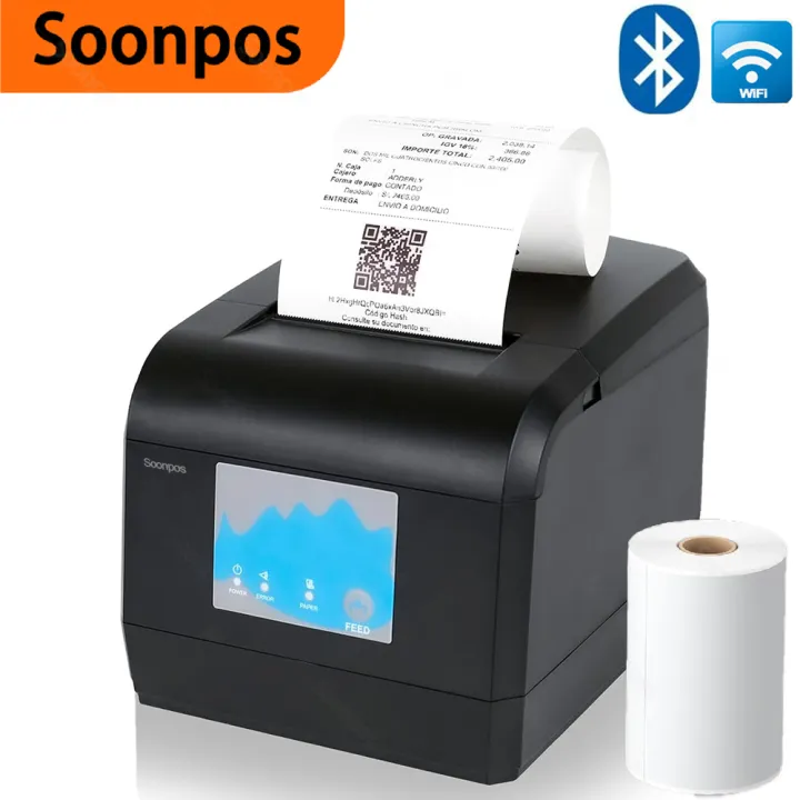 Commercial Wallpaper Printing - Soonpos 58/80mm Thermal POS Printer, Auto