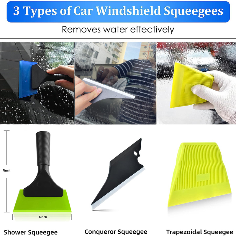 40Pcs Car Window Tint Kit Viny - Screen Printing Squeegee 评论和价格