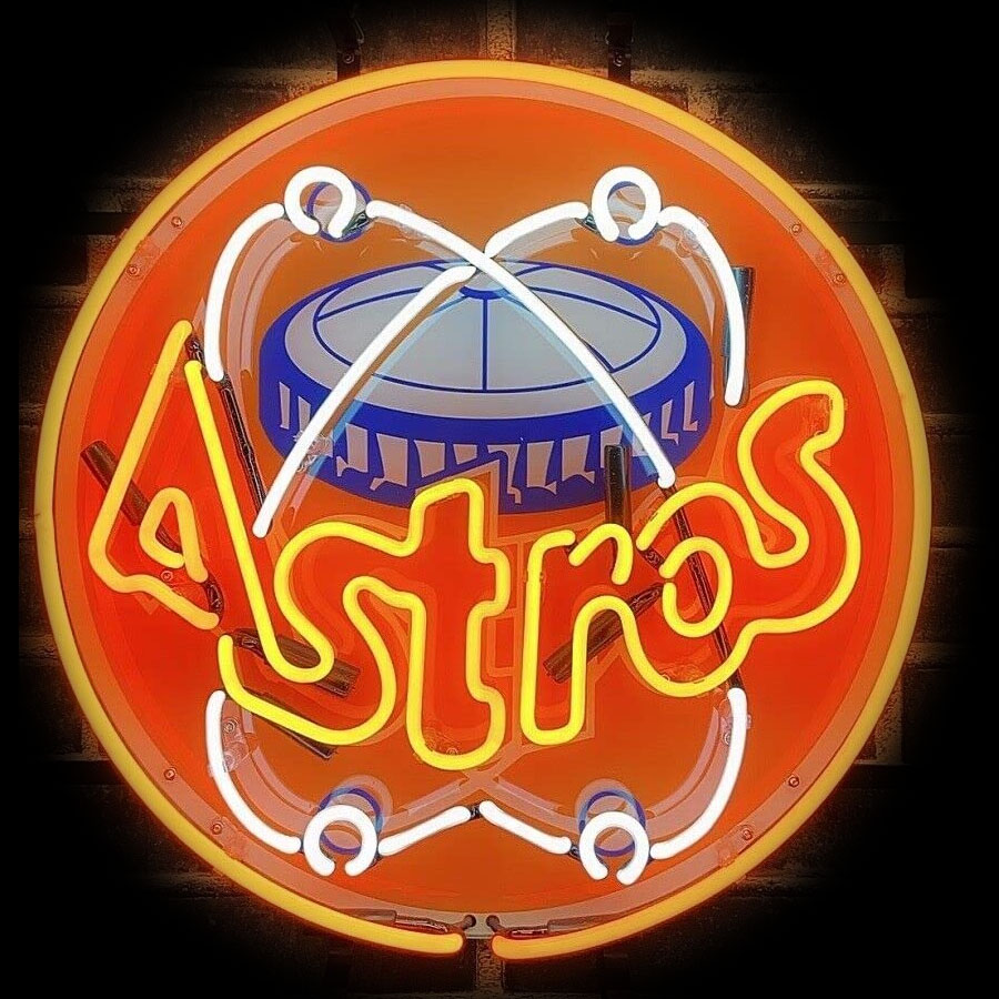 Housto Astro Neon Signs neon b - Commercial Glass Printing 评论和价格