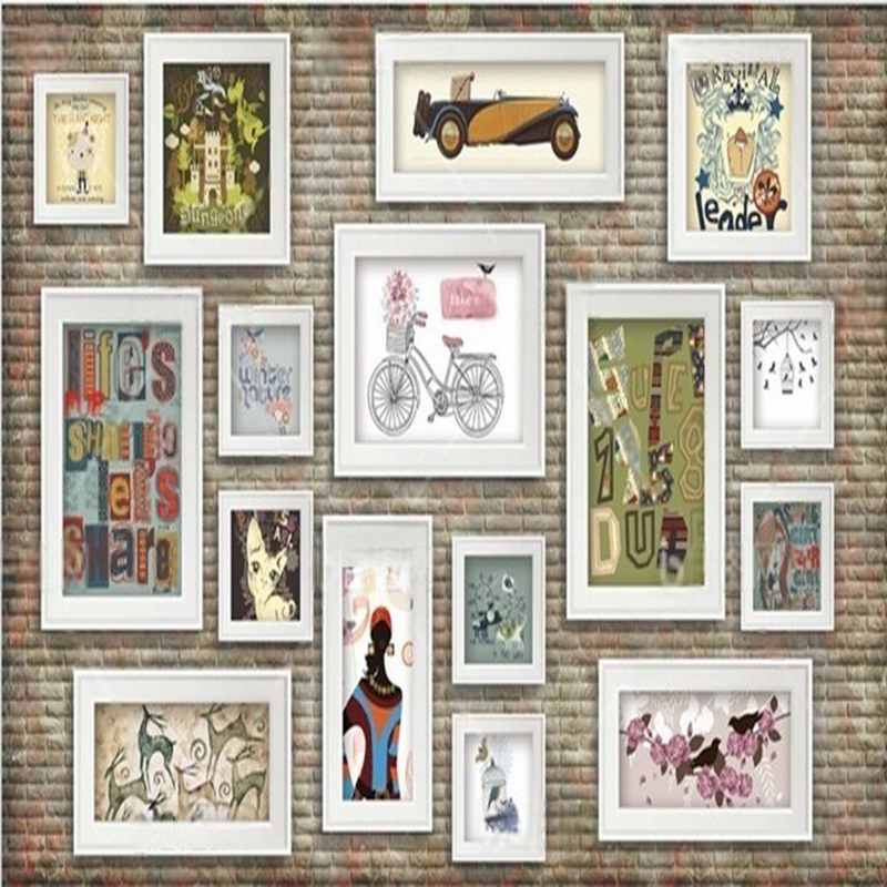 Nostalgic decorative paintings - Commercial Wallpaper Printing 评论和价格