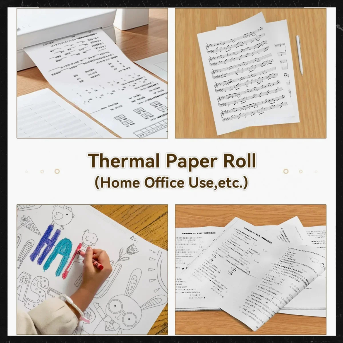A4 Thermal Paper Rolls 1/2/4/1 - Commercial Document Printing 评论和价格