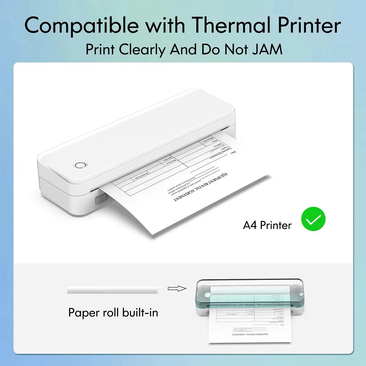 A4 Thermal Paper Rolls 1/2/4/1 - Commercial Document Printing 评论和价格