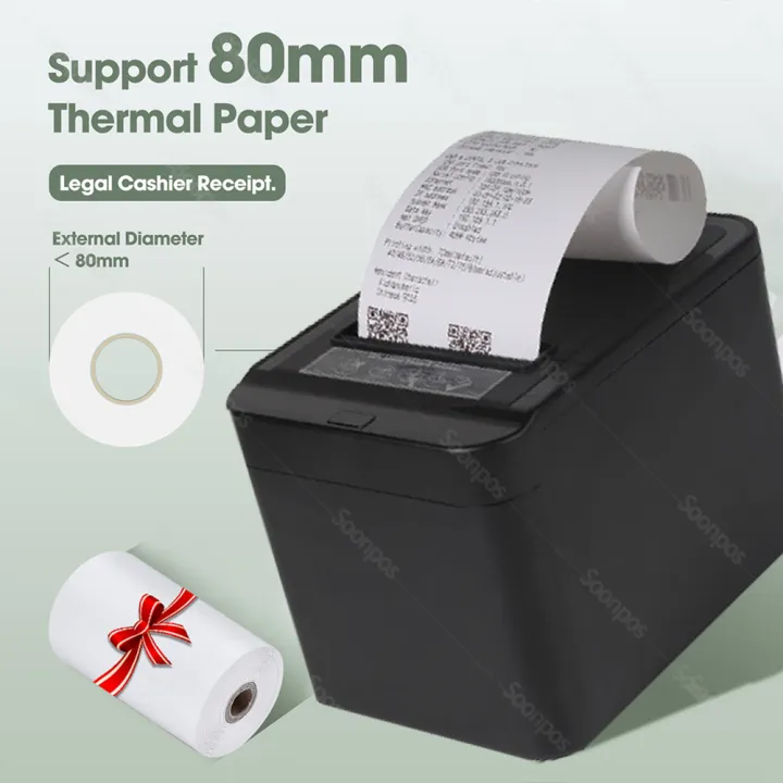 Soonpos 80mm Thermal POS Recei - Commercial Wallpaper Printing 评论和价格