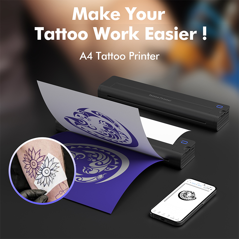 A4 Mini Portable Printer Wirel - Commercial Document Printing 评论和价格