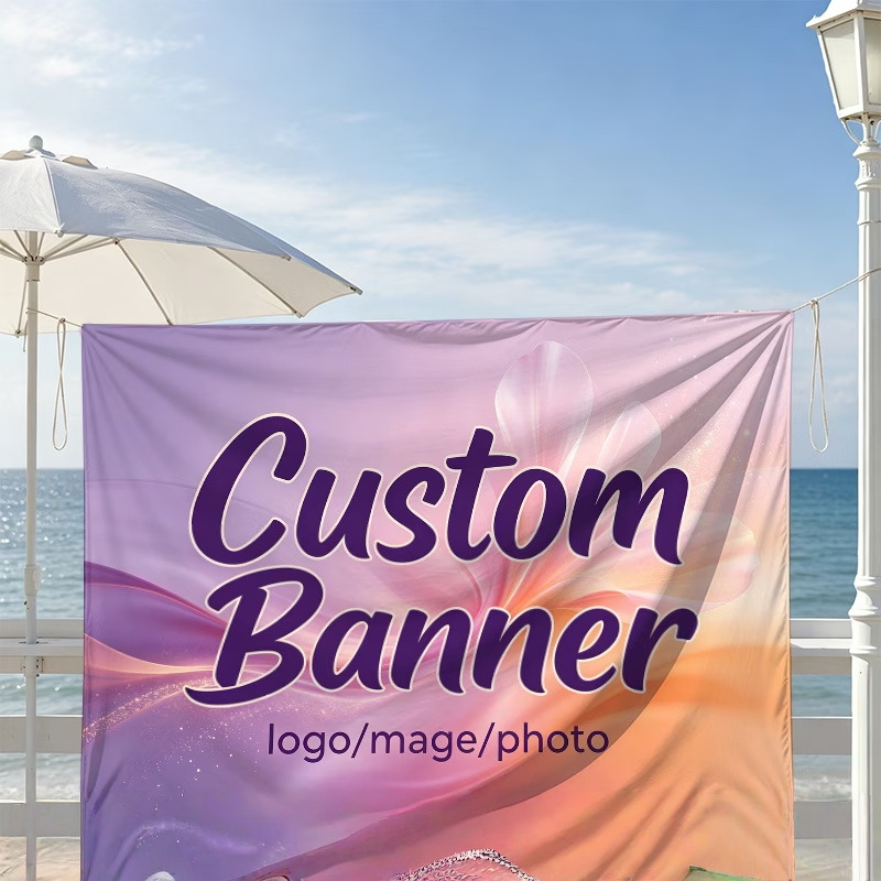 Custom Banner Flags Suitable F - Commercial Printing In Photoshop 评论和价格