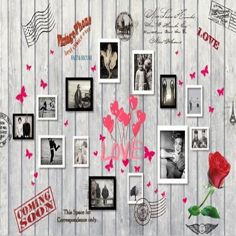 European and American wood gra - Commercial Wallpaper Printing 评论和价格