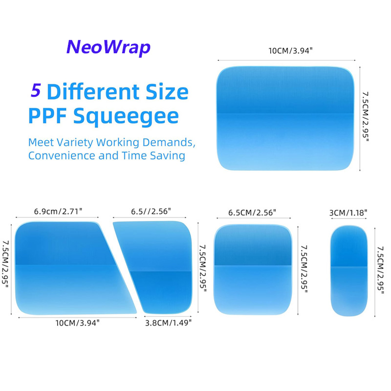 5 in 1 PPF Squeegee Anti-Scrat - Screen Printing Squeegee 评论和价格